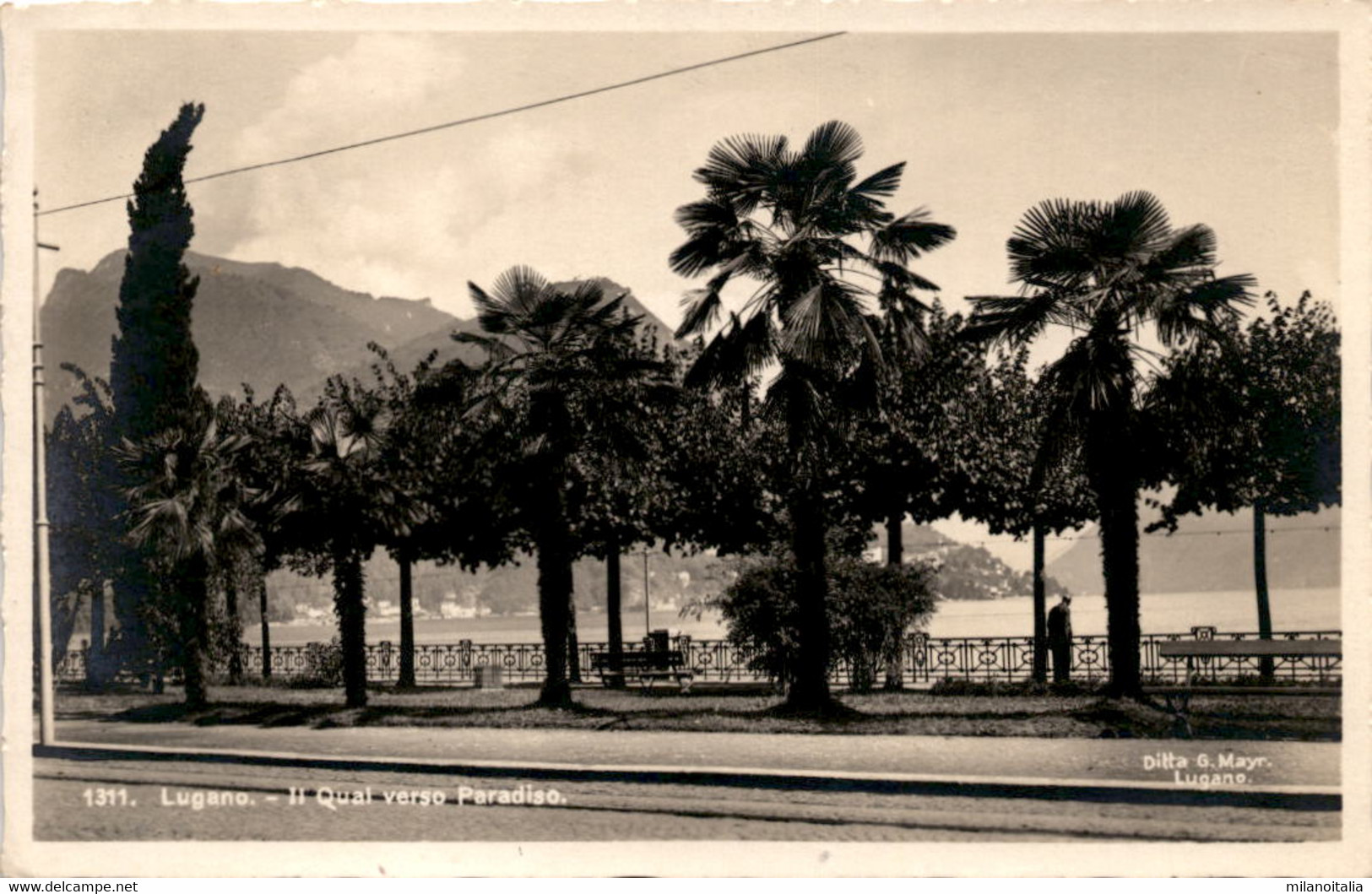 Lugano - Il Quai Verso Paradiso (1311) - Paradiso