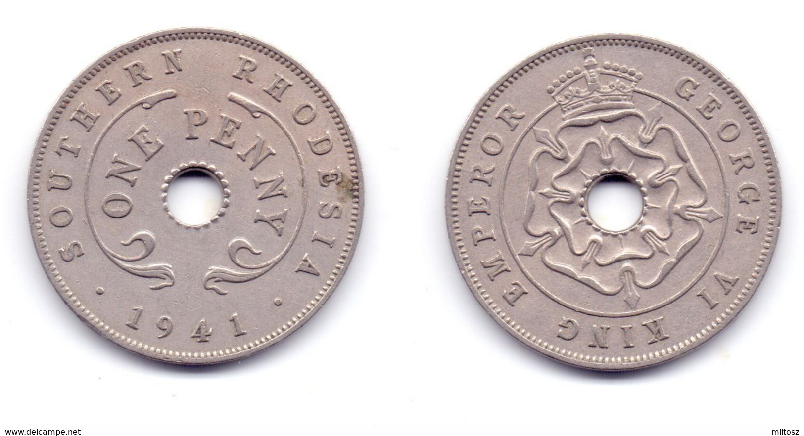 Southern Rhodesia 1 Penny 1941 - Rhodesië