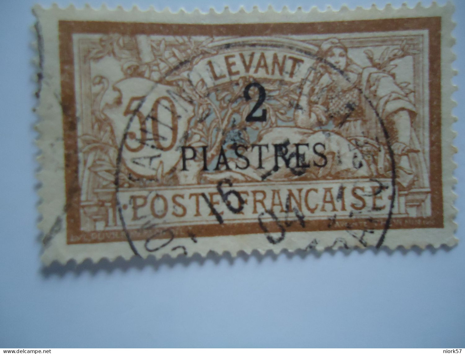 FRANCE  LEVANT IN TURKEY  POSTMARK  CONSTANTINOPLE - Autres & Non Classés