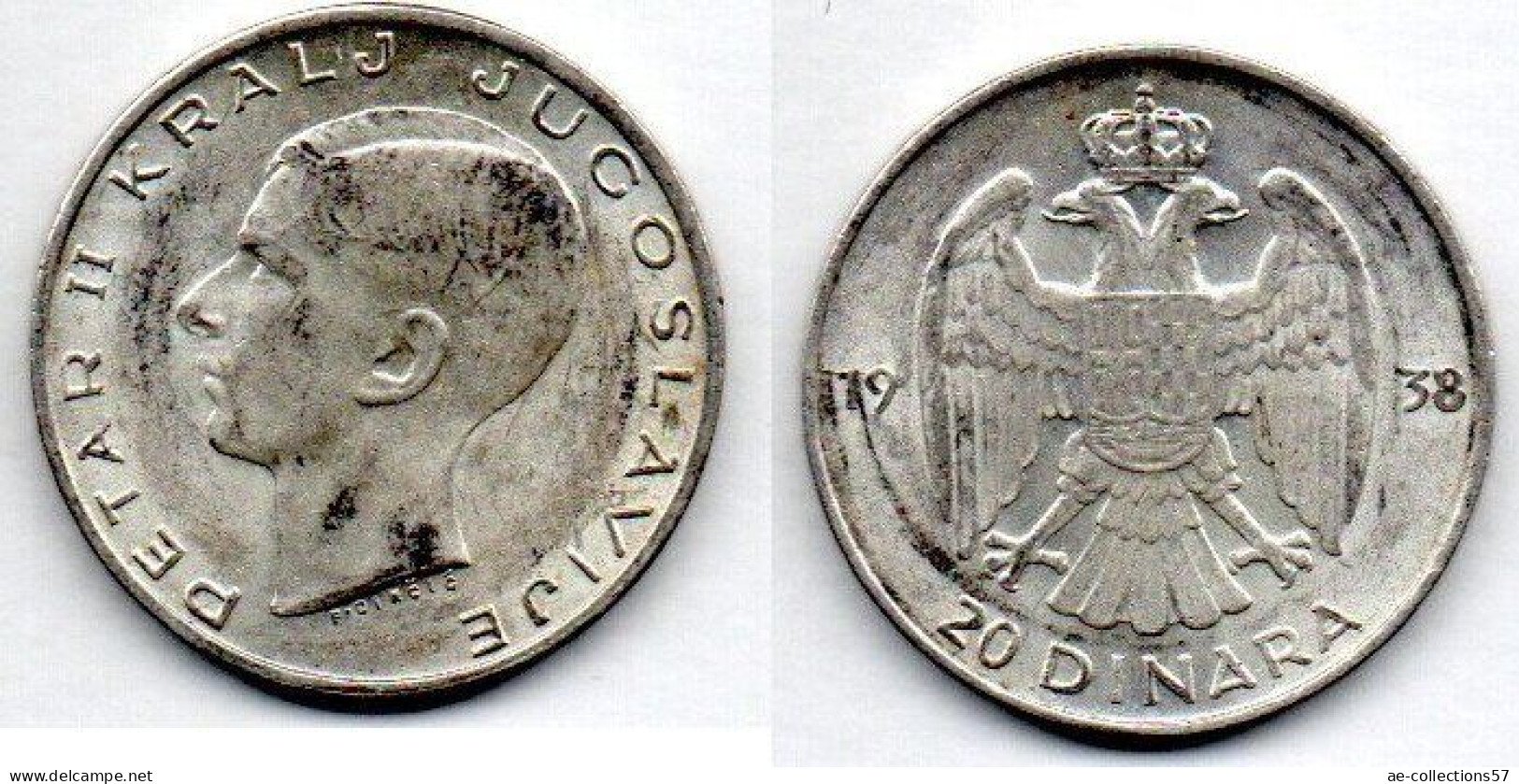 MA 20633 / Yougoslavie - Yougoslavia 10 Dinara 1938 TTB - Joegoslavië