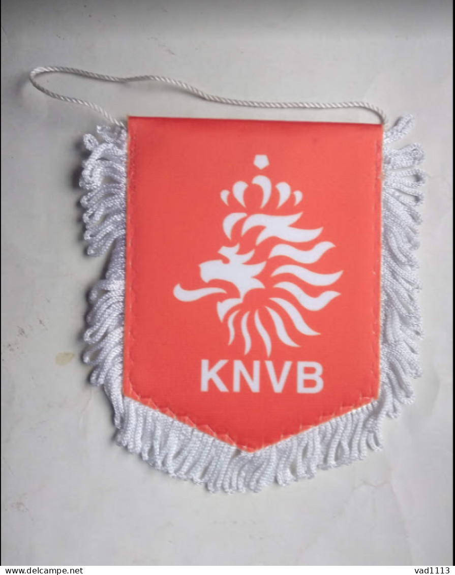 Football - Official Pennant Of The Netherlands Football Federation. - Apparel, Souvenirs & Other