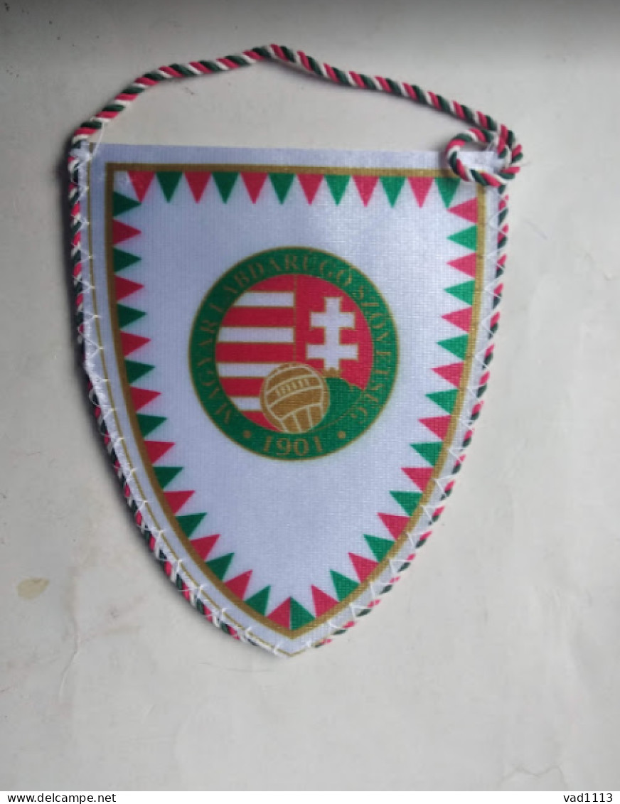 Football - Official Pennant Of The Hungarian Football Federation. - Apparel, Souvenirs & Other