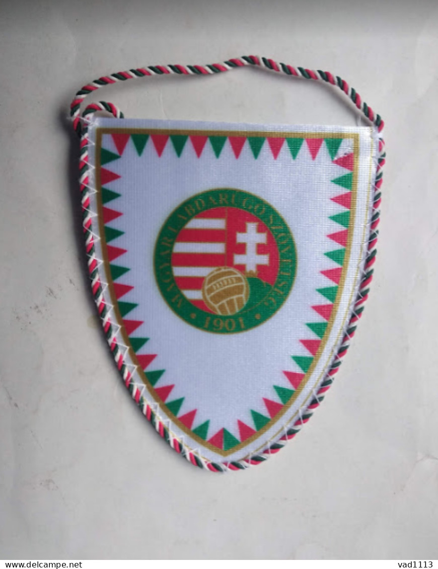 Football - Official Pennant Of The Hungarian Football Federation. - Apparel, Souvenirs & Other