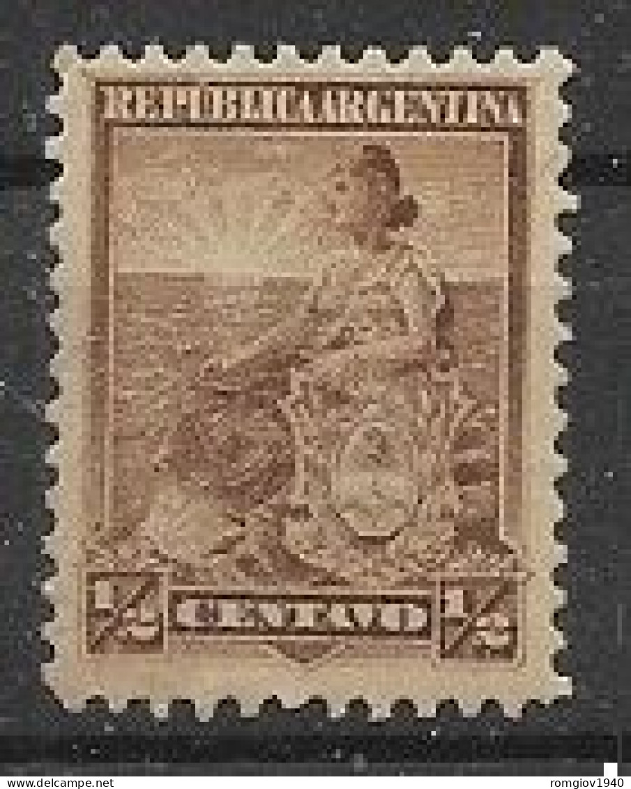 ARGENTINA  1899-1903  SIMBOLO DELLA REPUBBLICA   YVERT. 110 MLH VF - Nuovi