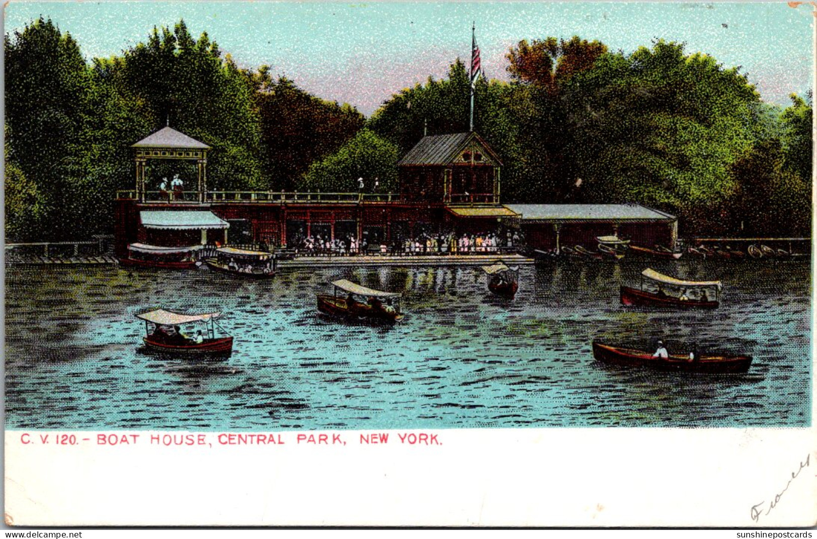 New York City Central Park The Boat House - Central Park