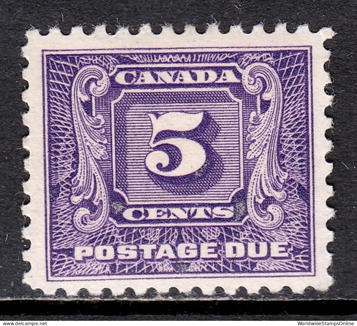 Canada - Scott #J9 - MH - DG, Pencil On Reverse - SCV $25 - Port Dû (Taxe)