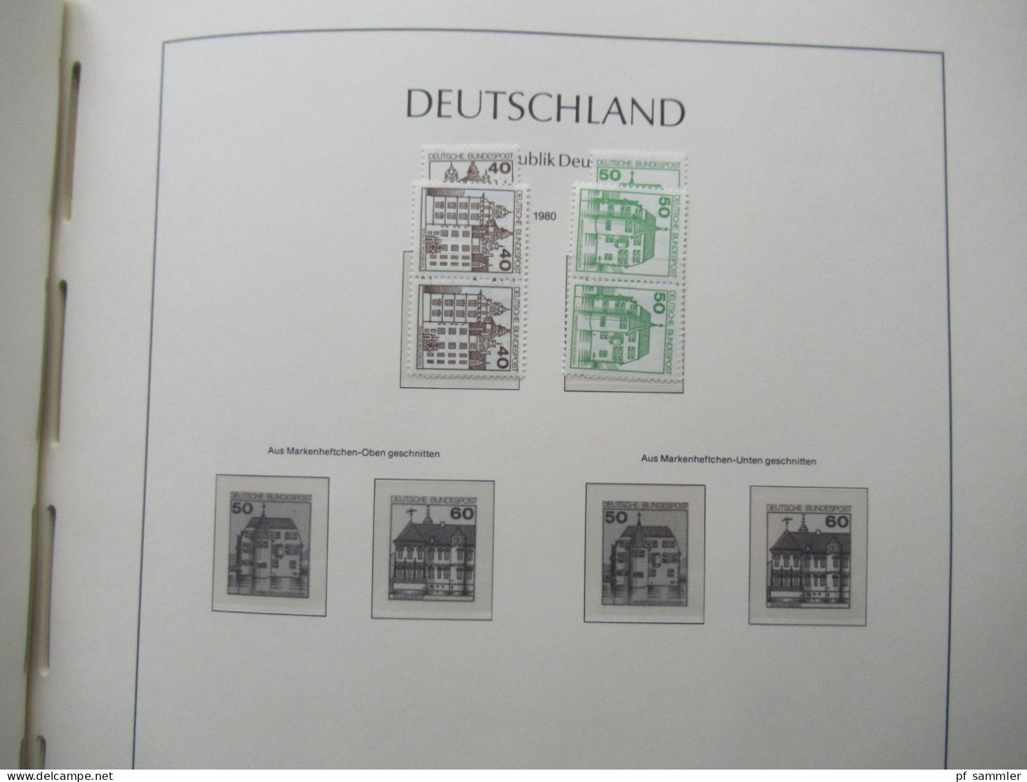 BRD 1979 -1989 doppelt gesammelt ** und Tagesstempel Lemgo teils noch mit Paaren und etliche Randstücke! Schöne Sammlung