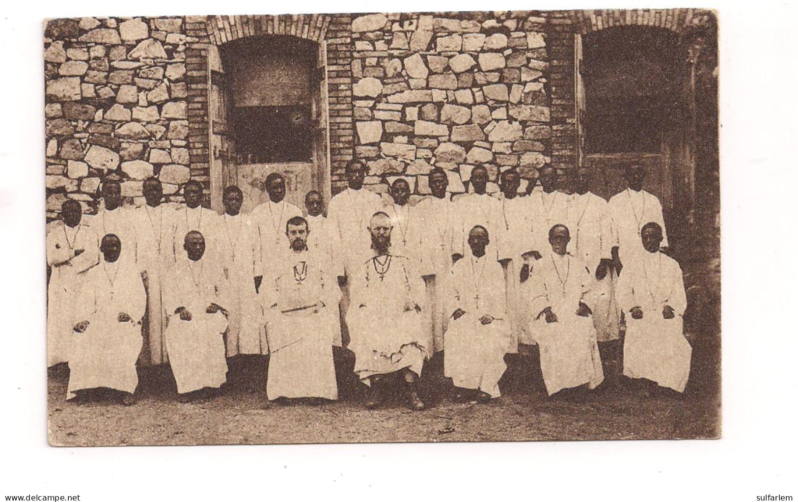 Ruanda Urundi Carte Postale Du Grand Séminaire Des Missionnaires D'Afrique (Pères Blancs) - Sonstige & Ohne Zuordnung