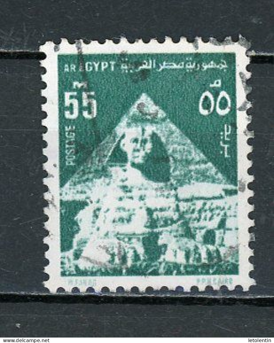 EGYPTE: MONUMENT - N° Yt 914 Obli. - Usados