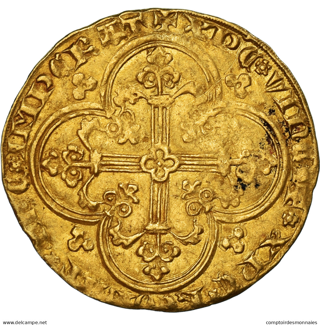 Monnaie, France, Jean II Le Bon, Franc à Cheval, 1350-1364, TB+, Or - 1350-1364 Johann II. Der Gute