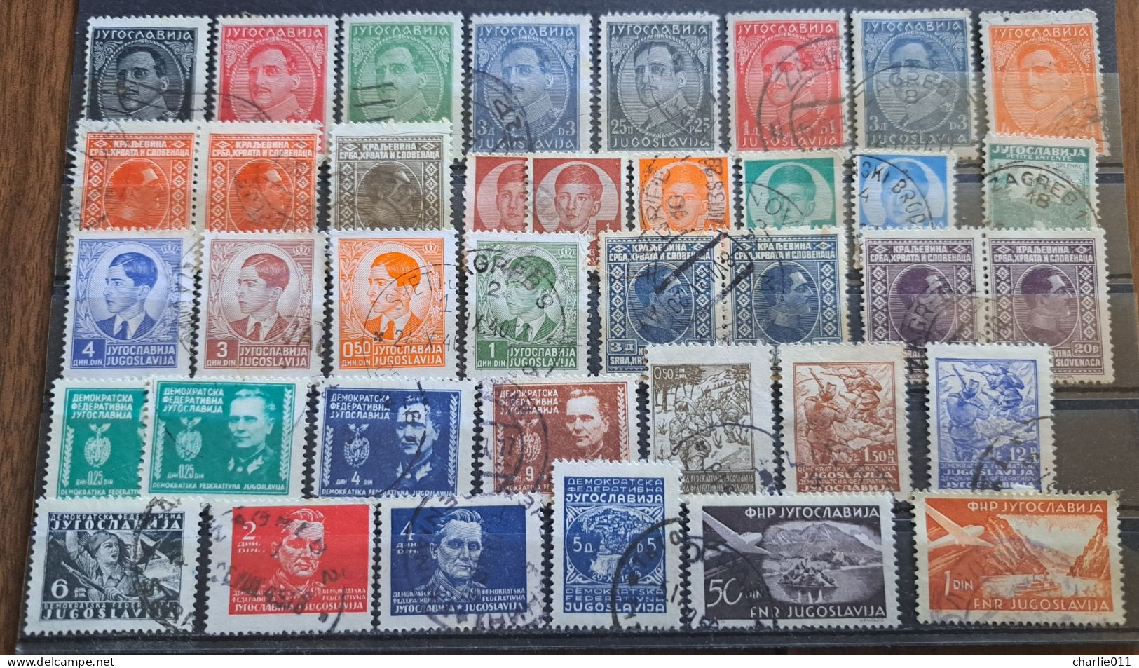 LOT OF STAMPS -OVER 100 STAMPS-YUGOSLAVIA - Lots & Serien