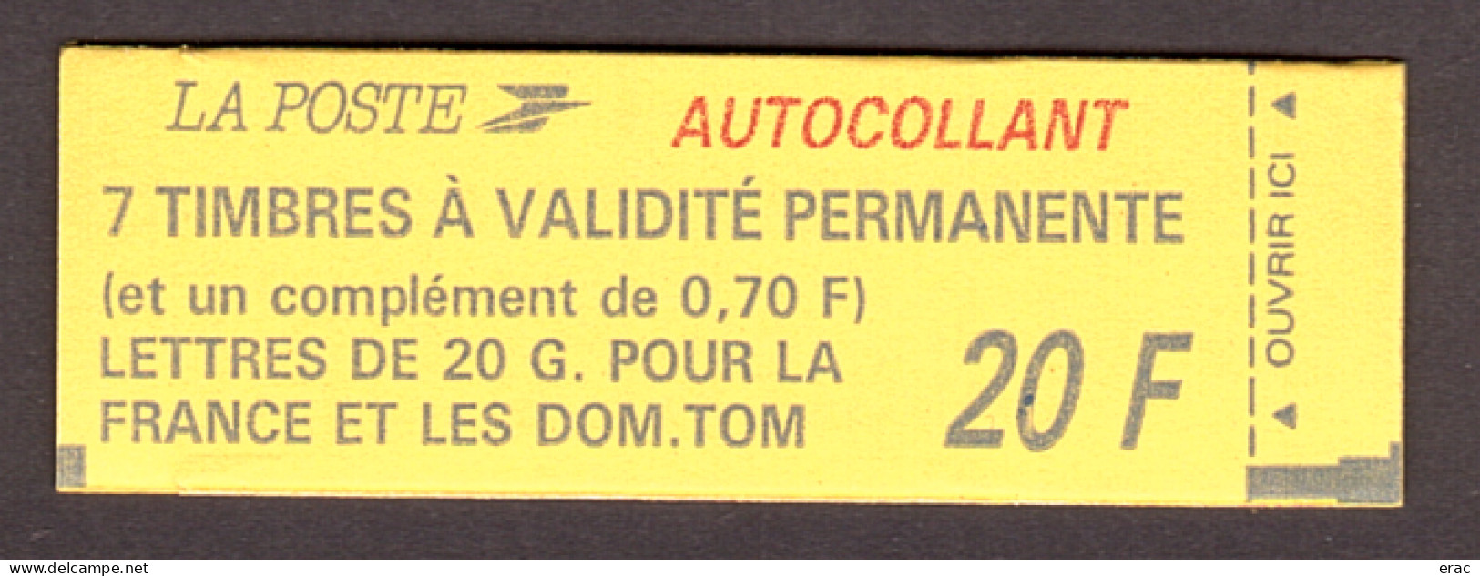 France - 1993 - Carnet 1503 - Fermé - Neuf ** - Marianne De Briat - Cuadernillos