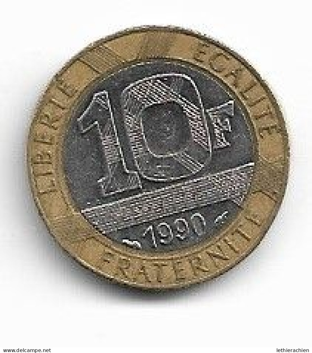 10 Francs 1990 - 50 Francs