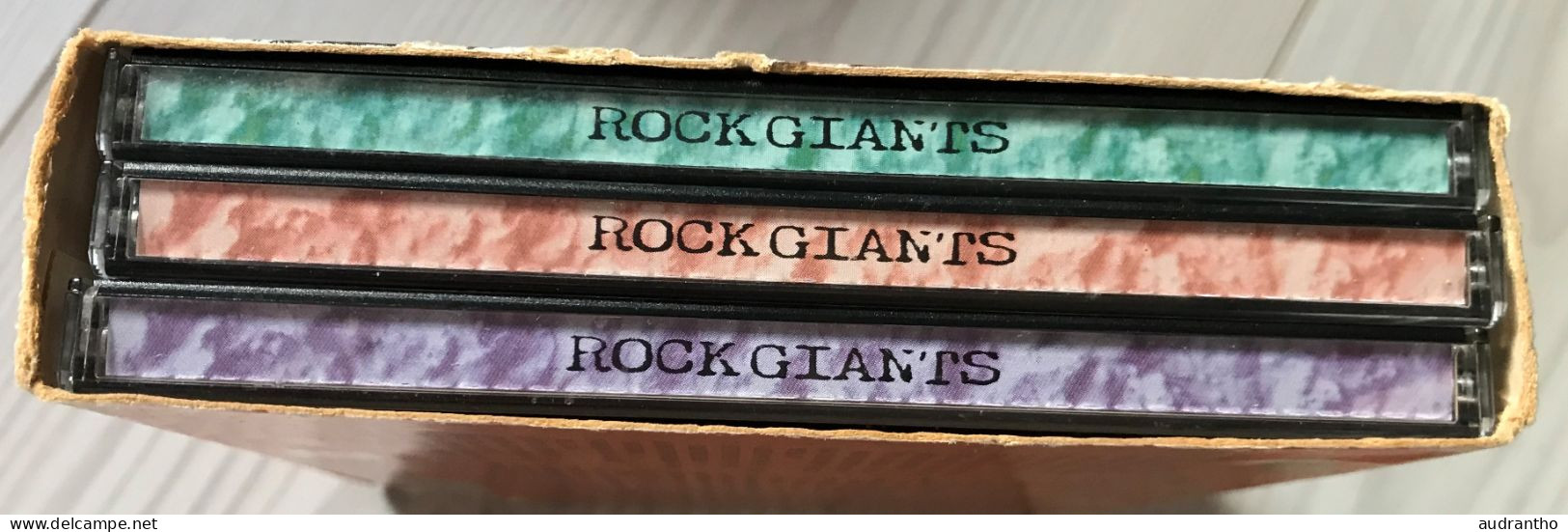 Rare Coffret 3 CD CLASSIC ROCK ATHENS ROCK GIANTS 1997 - Sonstige - Englische Musik