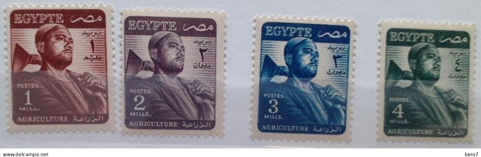 Egypt- Farmer - Agriculture (Farmer Set)- [1953] (Egypte) (Egitto) (Ägypten) (Egipto) (Egypten) - Usados