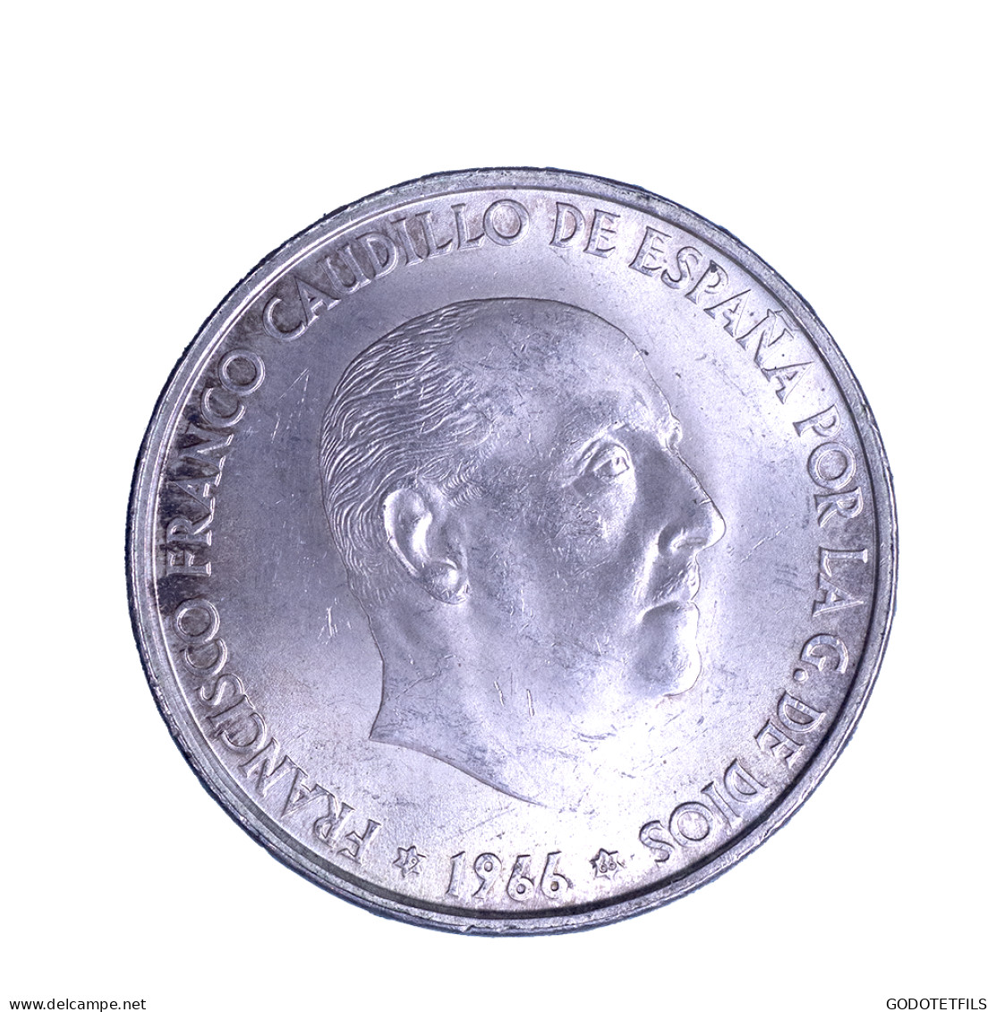 Espagne Général Franco 100 Pesetas 1966 Madrid - 100 Peseta