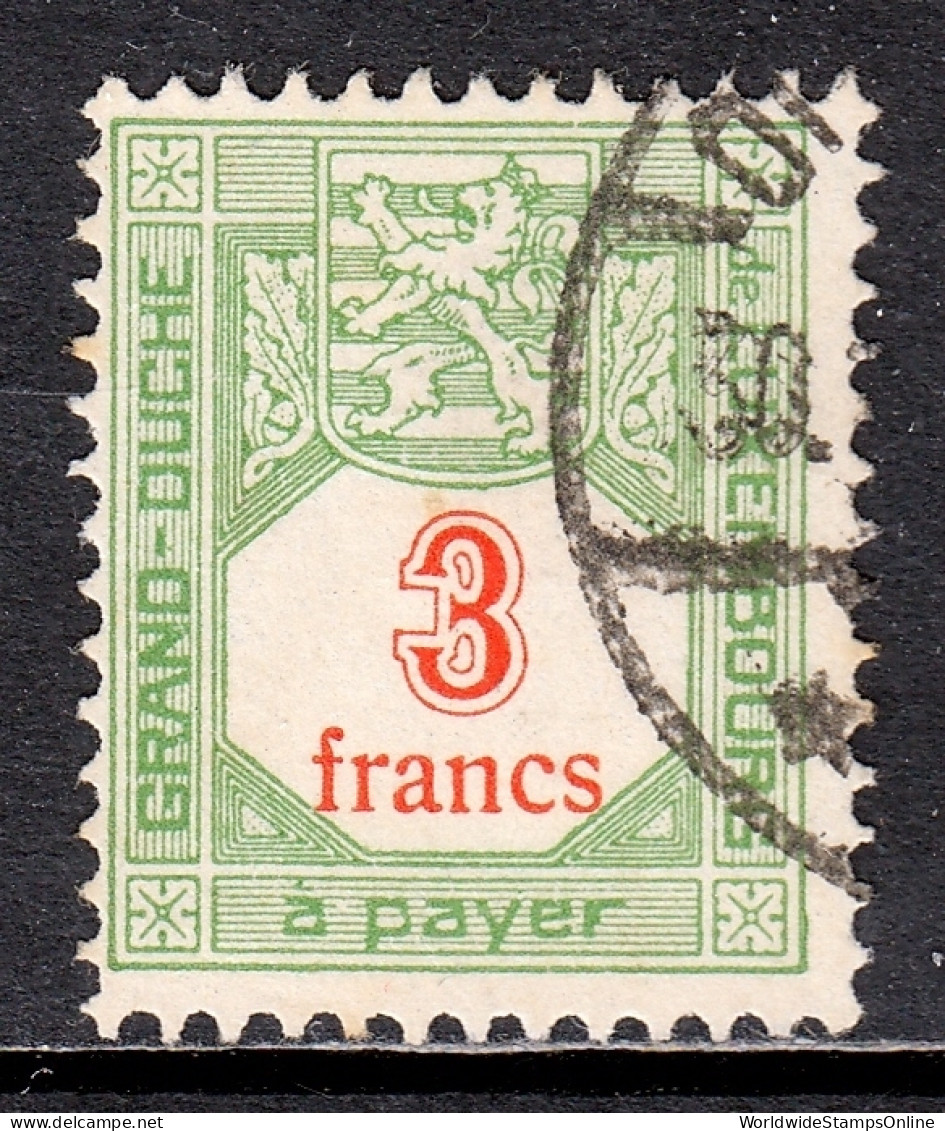 Luxembourg - Scott #J22 - Used - SCV $18 - Postage Due