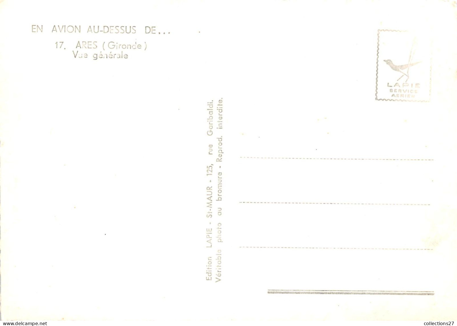 33-ARES- VUE GENERALE - Arès