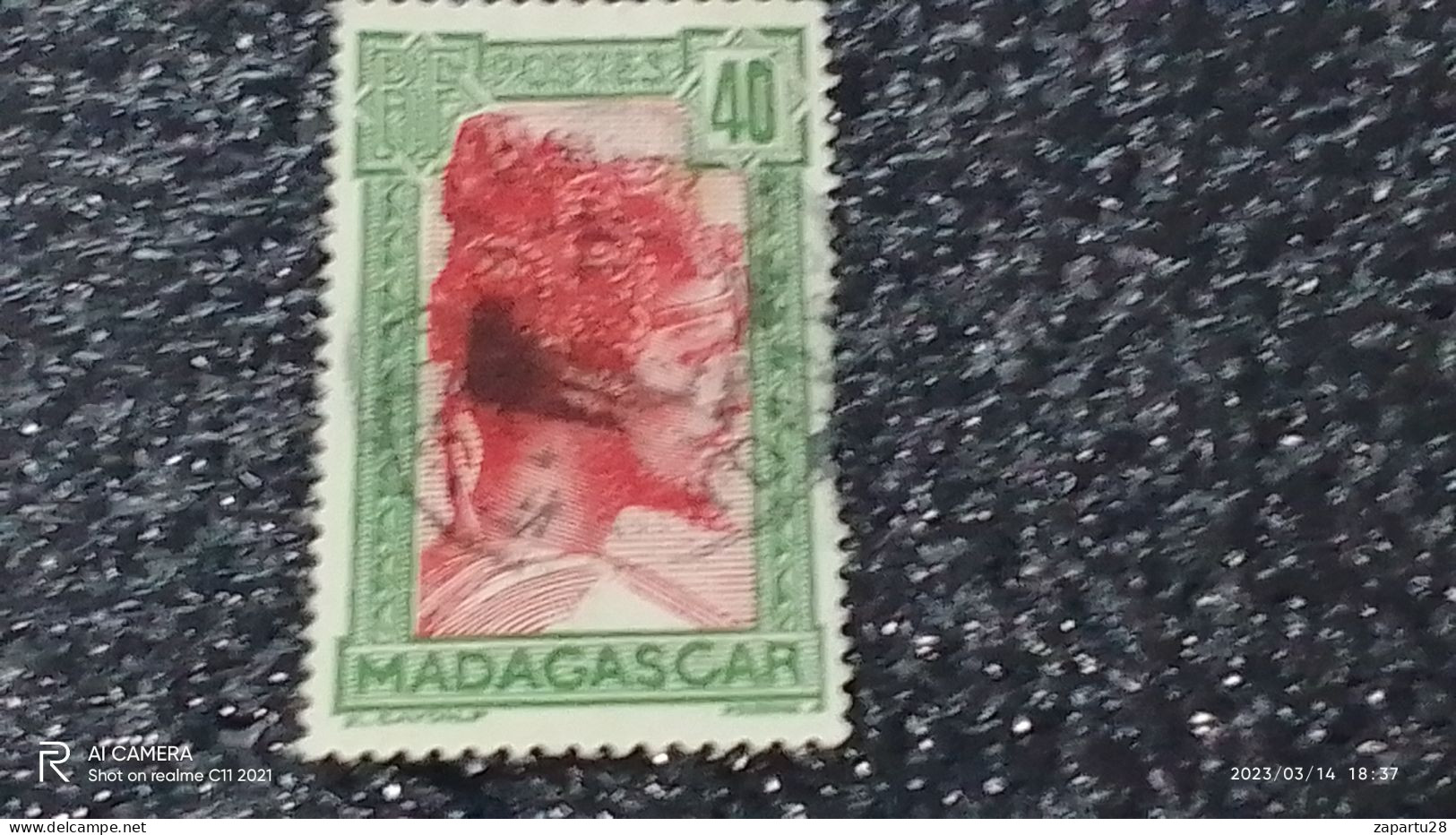 MADAGASKAR---  -1930--40          40C     USED- - Used Stamps