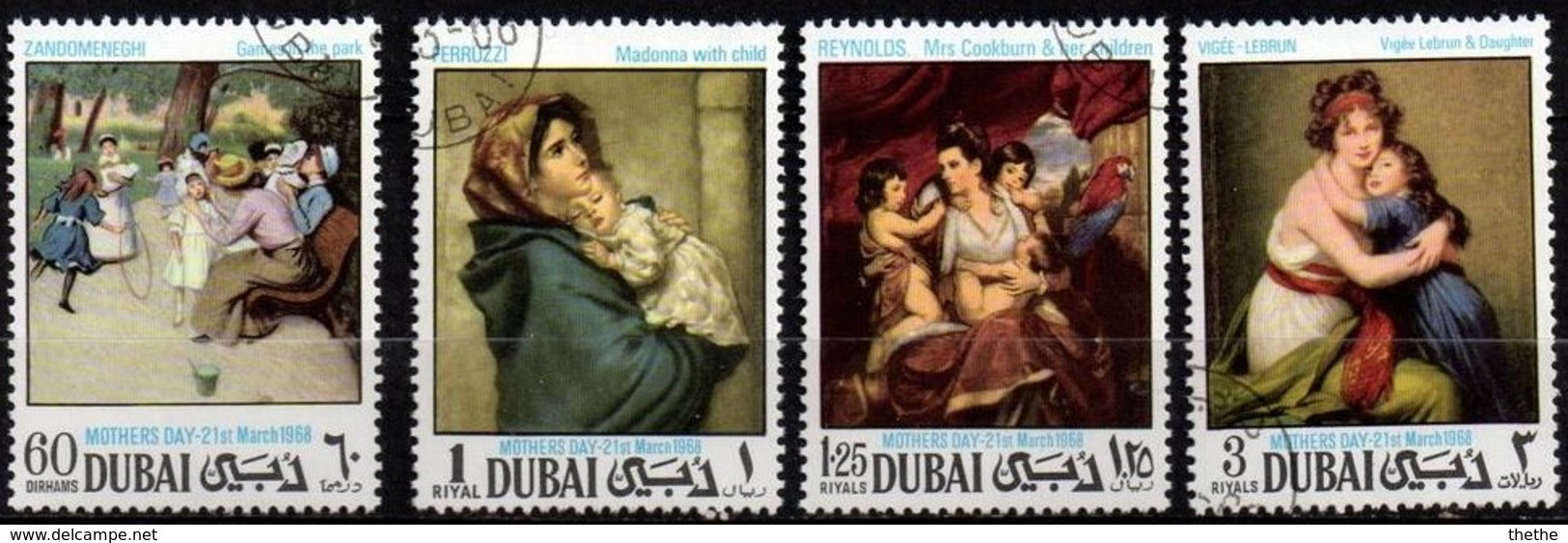 DUBAI - Fête Des Mères 1968 - Tableaux - Moederdag