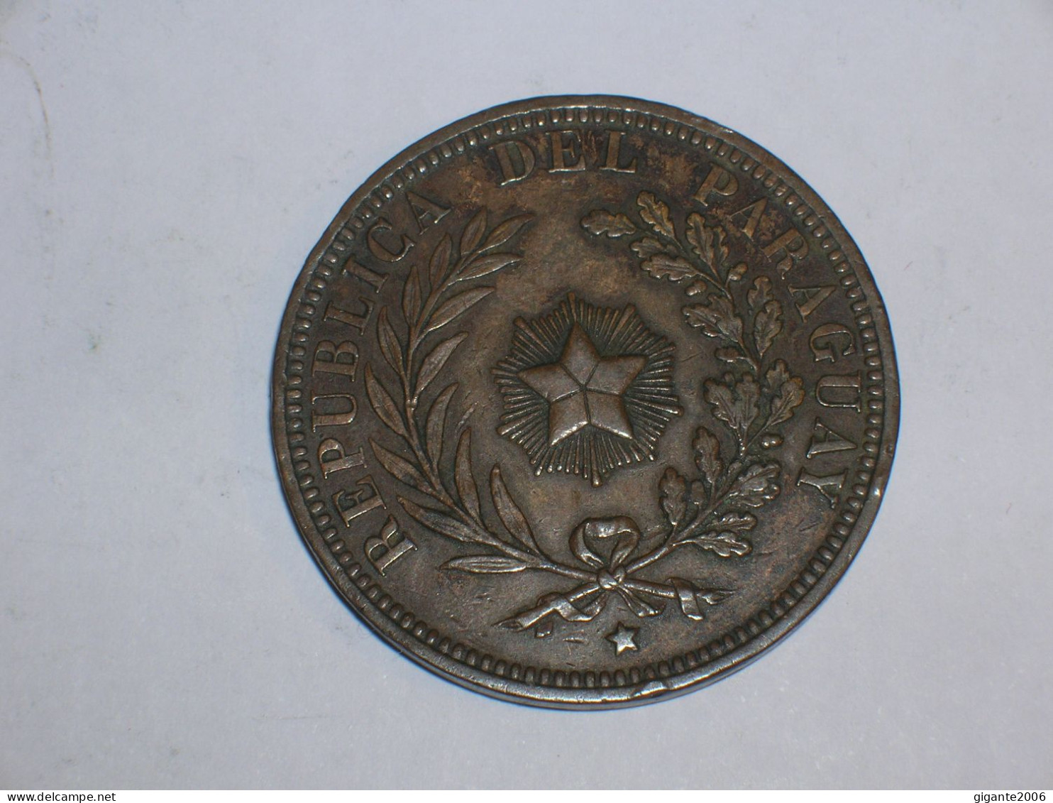 Paraguay 4 Centesimos 1870 (13798) - Paraguay