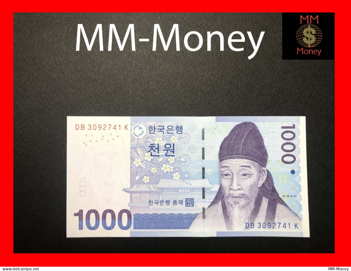 KOREA SOUTH  1.000  1000 Won  2006  P. 54  UNC - Corée Du Sud