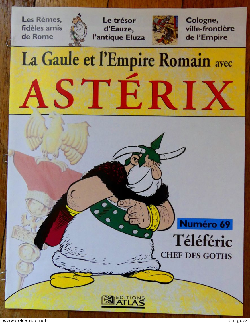 RARE LIVRET ASTERIX ATLAS 69 - TELEFERIC - Astérix & Obélix