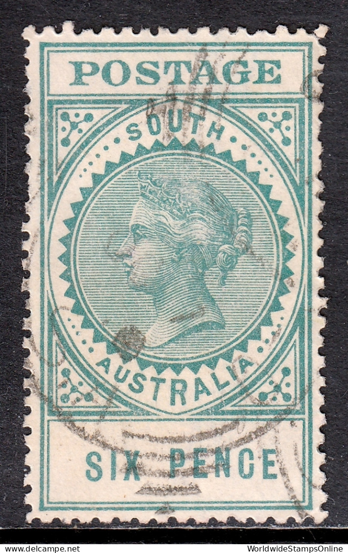 South Australia - Scott #152 - Used - Crease LR Corner, Short Perf - SCV $4.75 - Gebraucht