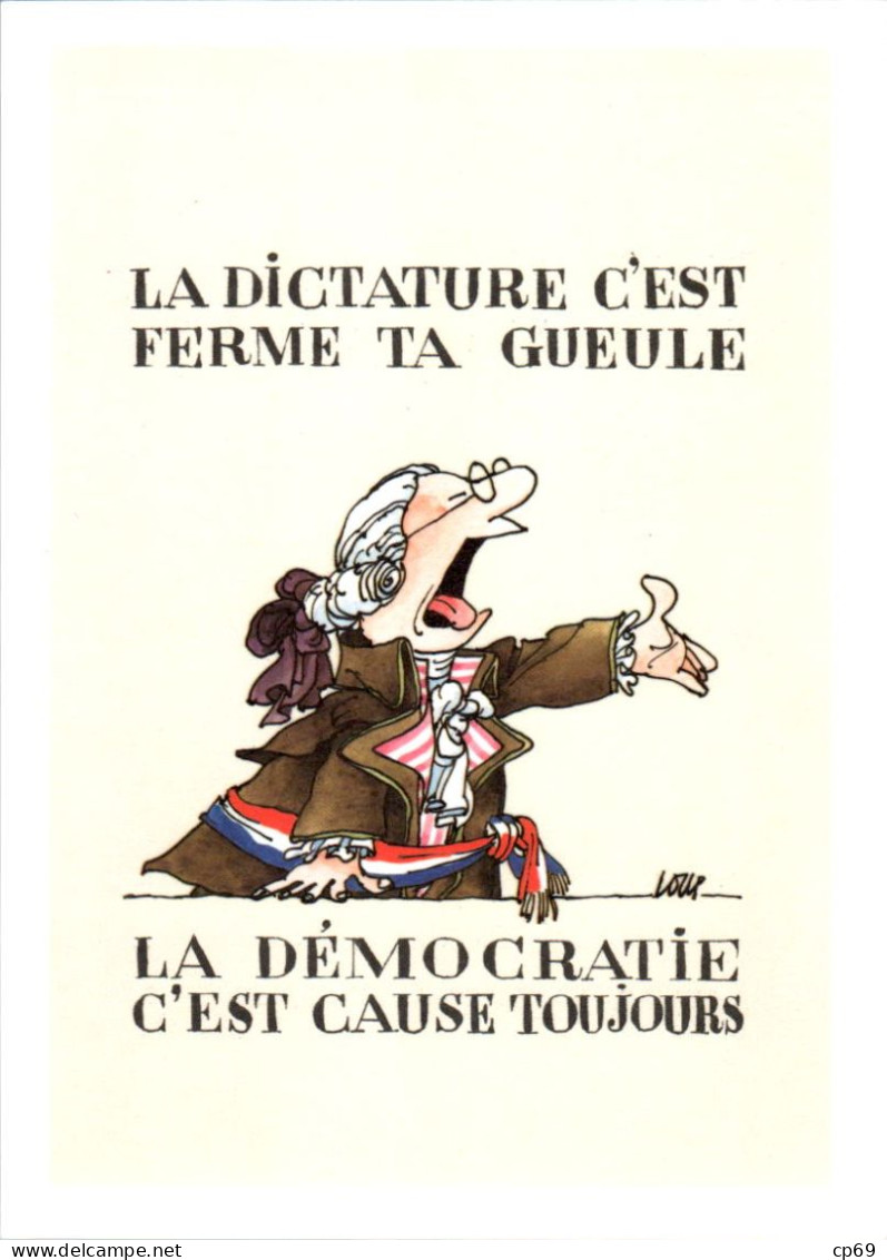 Série Complète de 50 cp Avec Boîte 1989 Bicentenaire de la Révolution Française ... Cabu Desclozeaux Loup Searle Siné