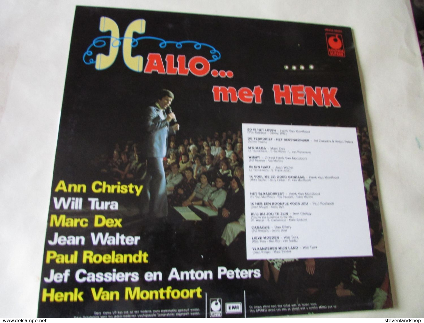 Hallo Met Henk, Ann Christy, Will Tura, Henk Van Montfoort - Other - Dutch Music