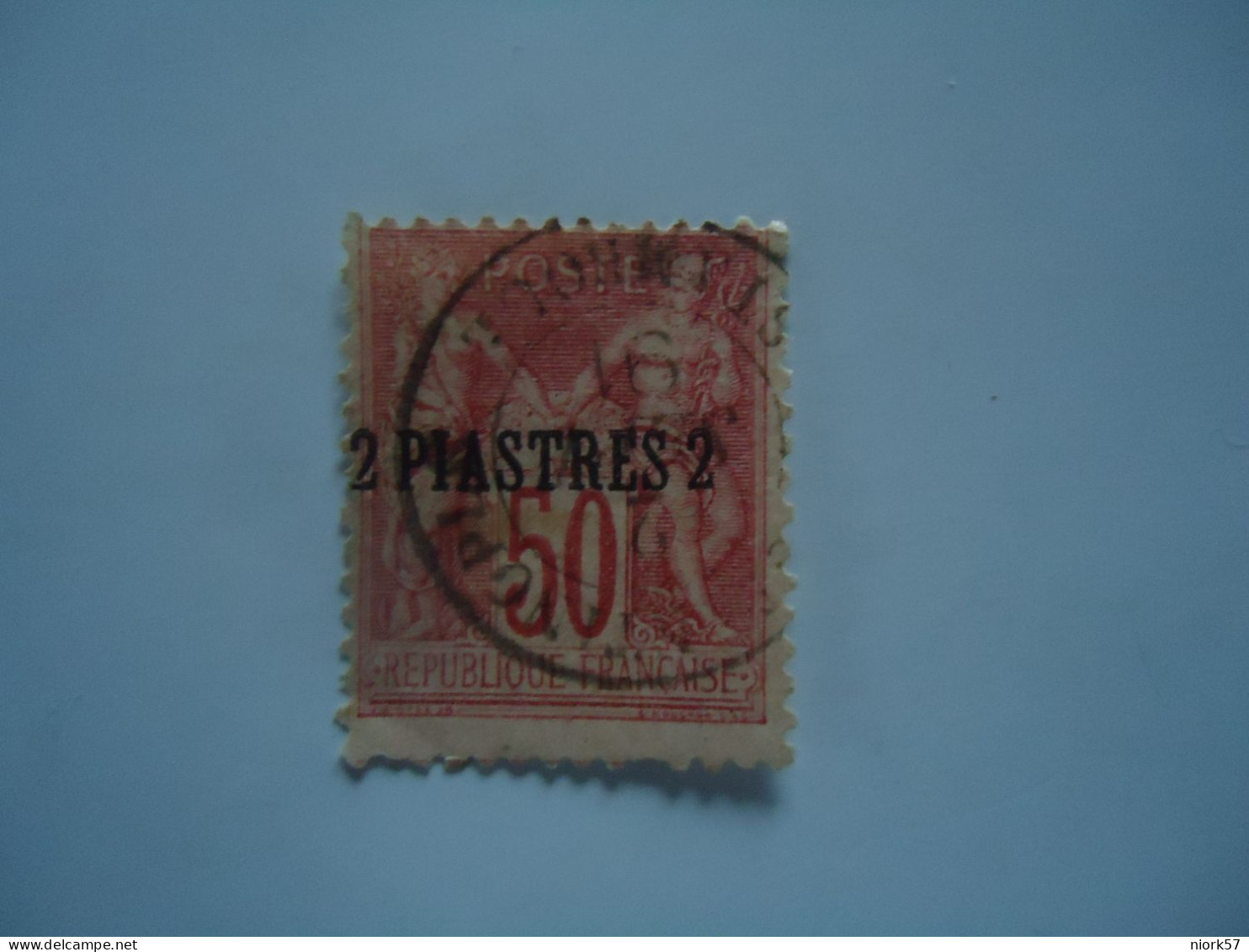 FRANCE  LEVANT   USED     STAMPS POSTMARK   CONSTANTINOPLE - Autres & Non Classés