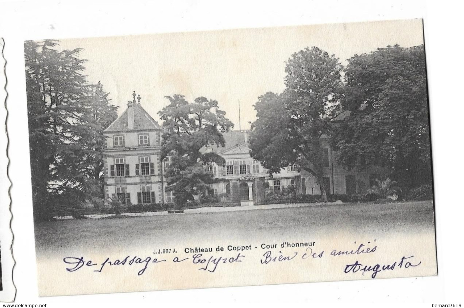 Suisse -   Chateau De Coppet - Cour D'honneur - Coppet