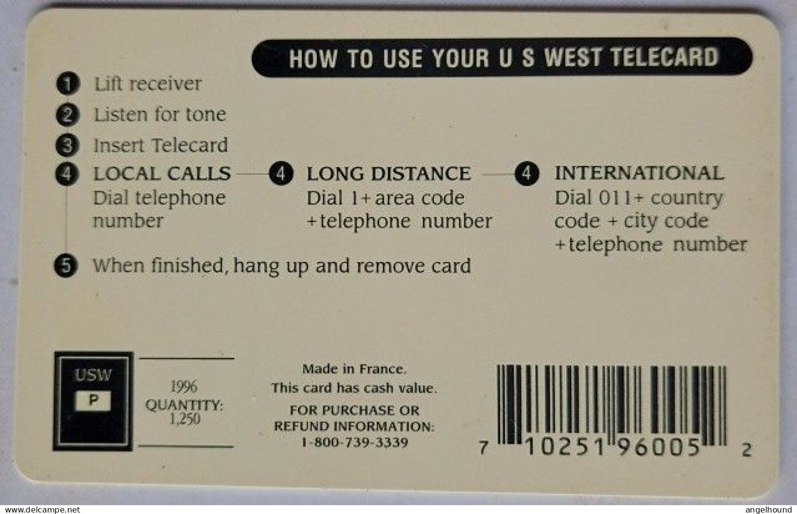 USA $1 Complimentary " Connections Leading You To Success " - Chipkaarten