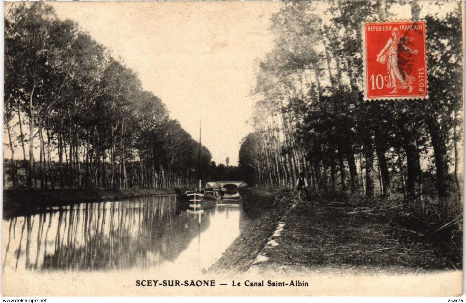 CPA Scey-sur-Saone Le Canal St-Albin (1273768) - Scey-sur-Saône-et-Saint-Albin