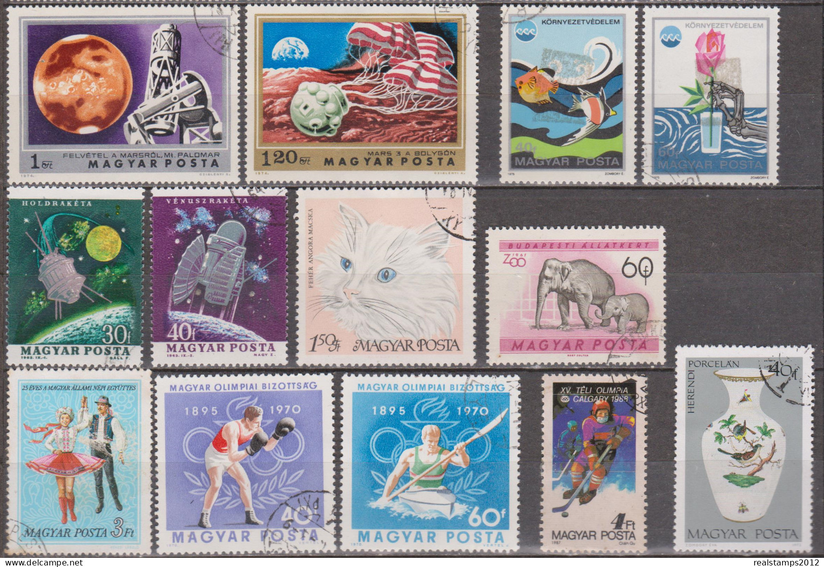 HUNGRIA - 1961/64/68/70/72/74/75/77/78/87 - Lote De 24 Selos   * MH Com Goma Original E Marca De Charneira - Collections