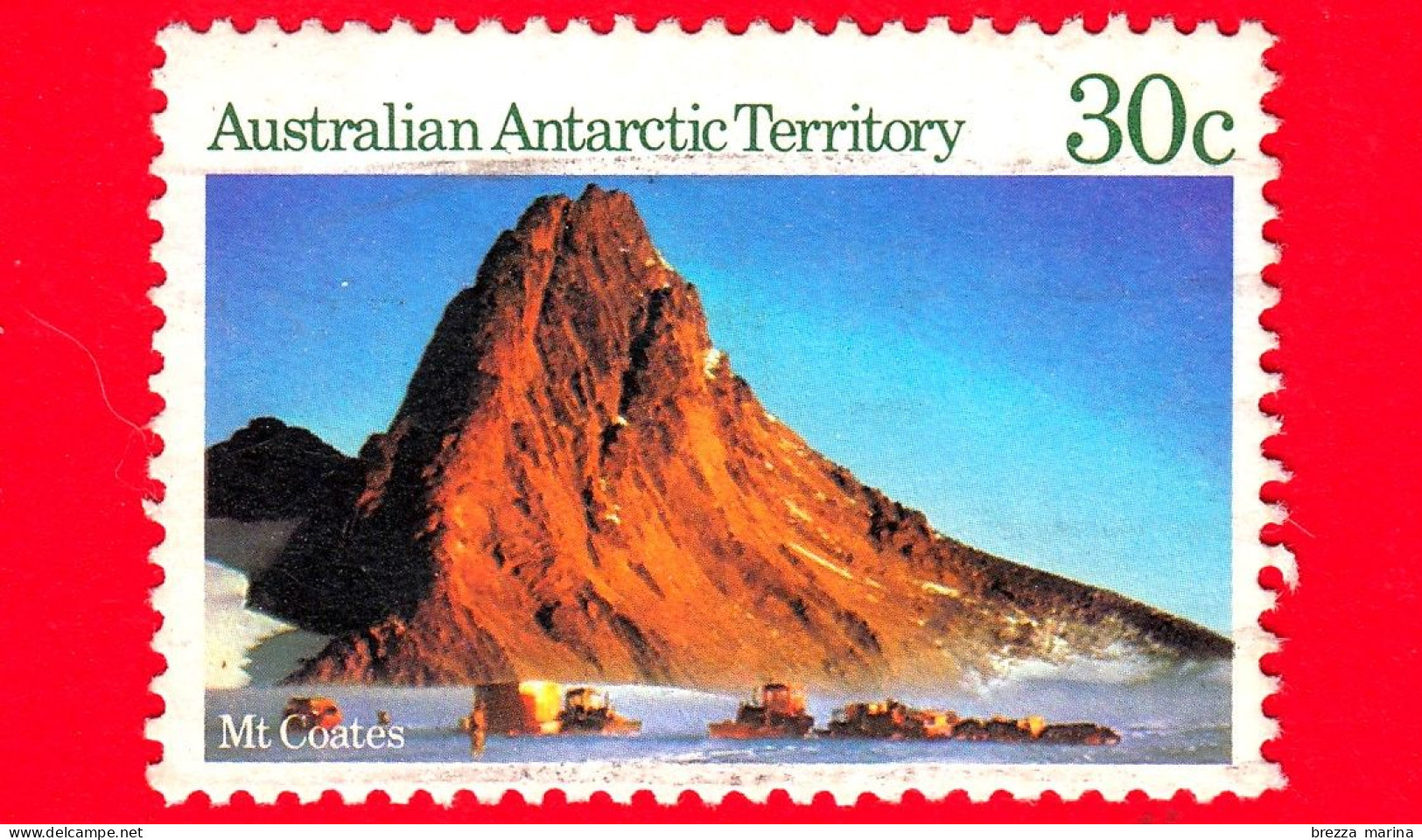 Territorio Antartico Australiano - AAT - 1984 - Scene Antartiche - Montagne - Mount Coates - 30 - Used Stamps