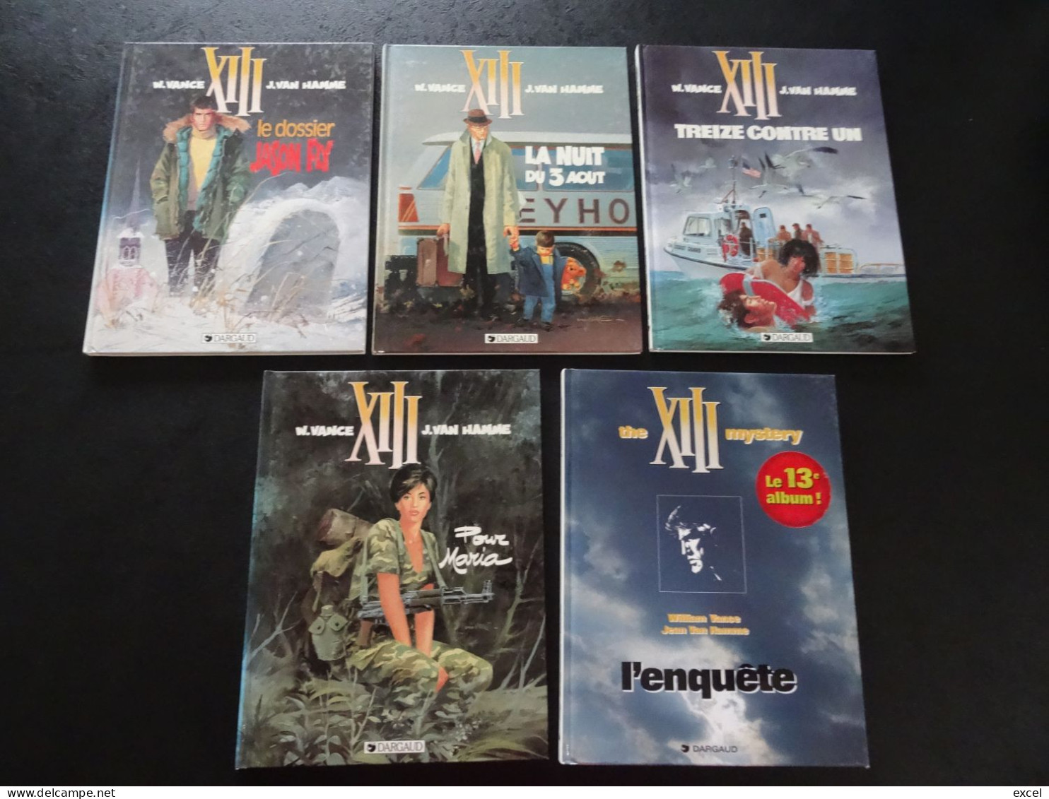 XIII T6+7+8+9+13 édition Originale - Vance - Sammlungen