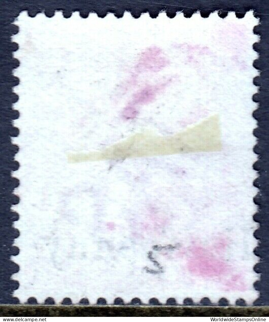 TASMANIA — SCOTT 65 (SG 167) — 1889 ½d SURCHARGE P14 — USED — SCV $27 - Used Stamps