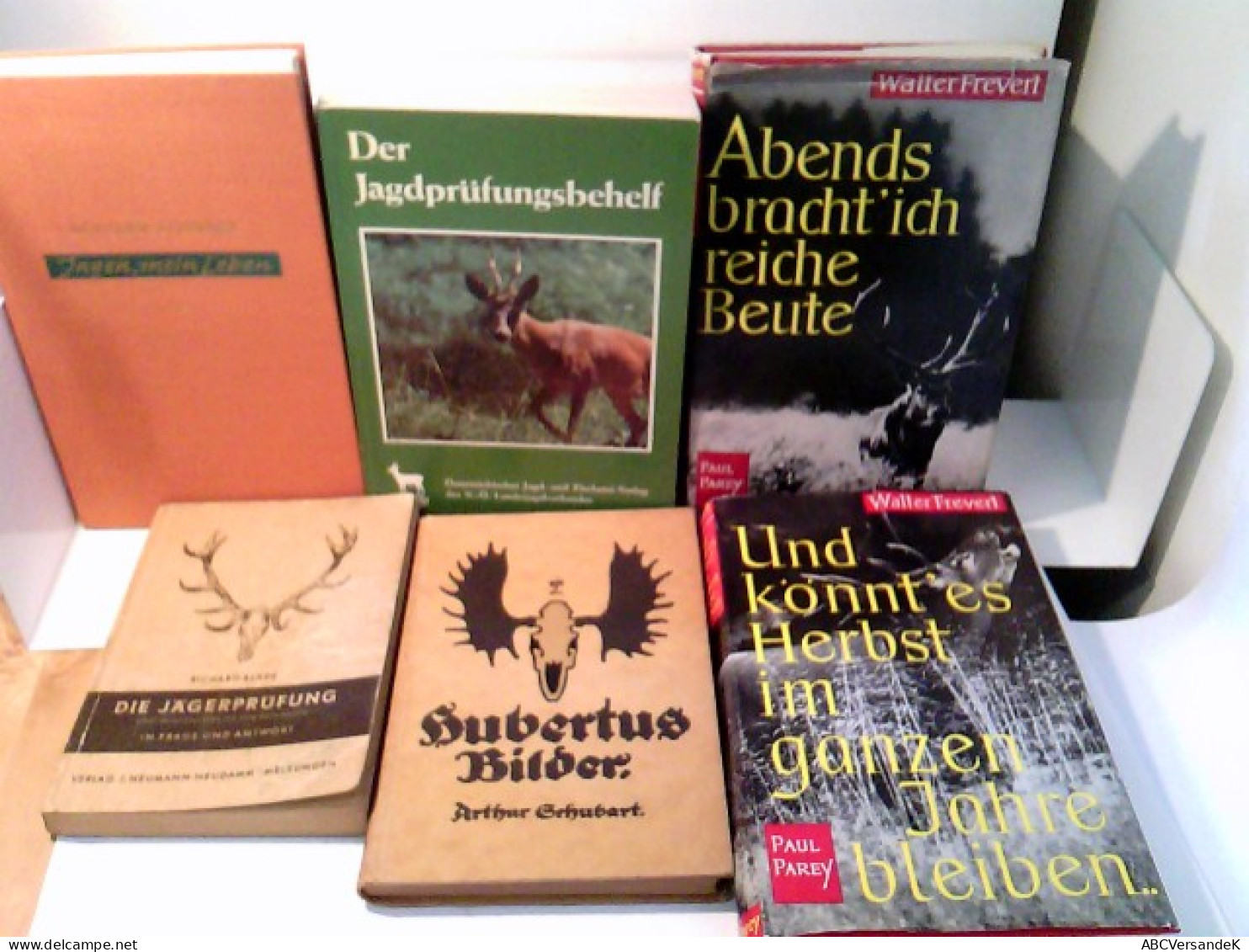 Konvolut: 6 Diverse Bände über Die Jagd. - Animaux