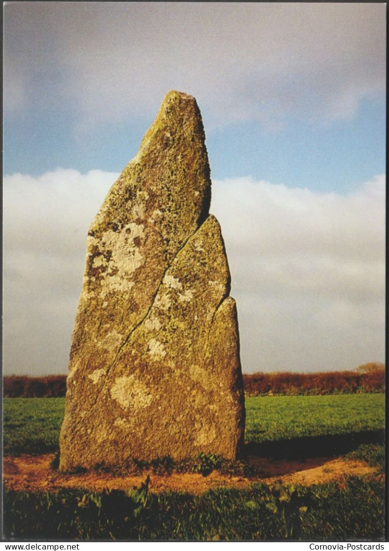 Tremenheere Longstone Near St Keverne, Cornwall - Cornovia Press Postcard - Dolmen & Menhirs