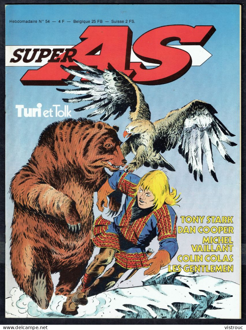 SUPER AS N° 54 - Année 1979 - Couverture "TURI Et TOLK" De KALENBACH. - Super As