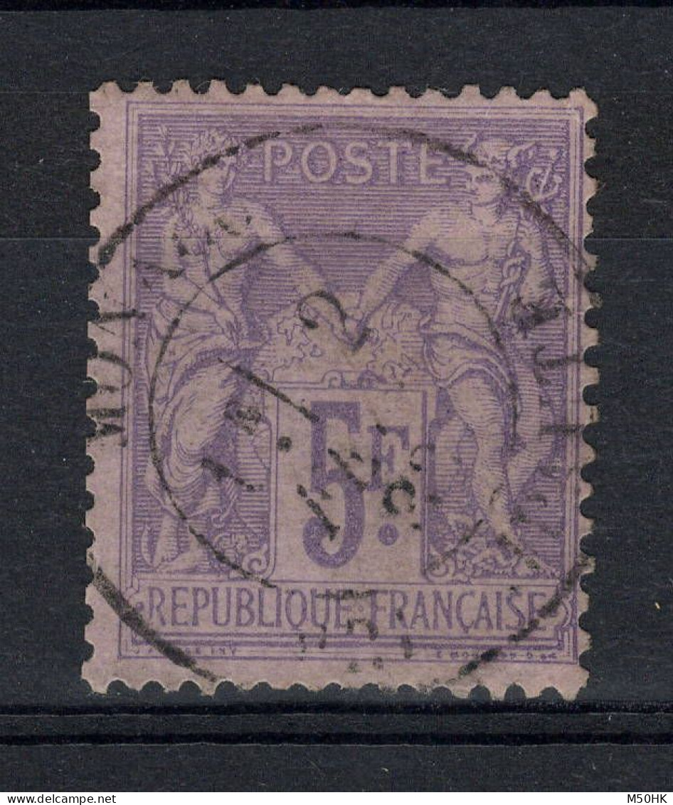 R - Monaco - France YV 95 Oblitéré MONACO - PRINCIPAUTE - ...-1885 Prephilately