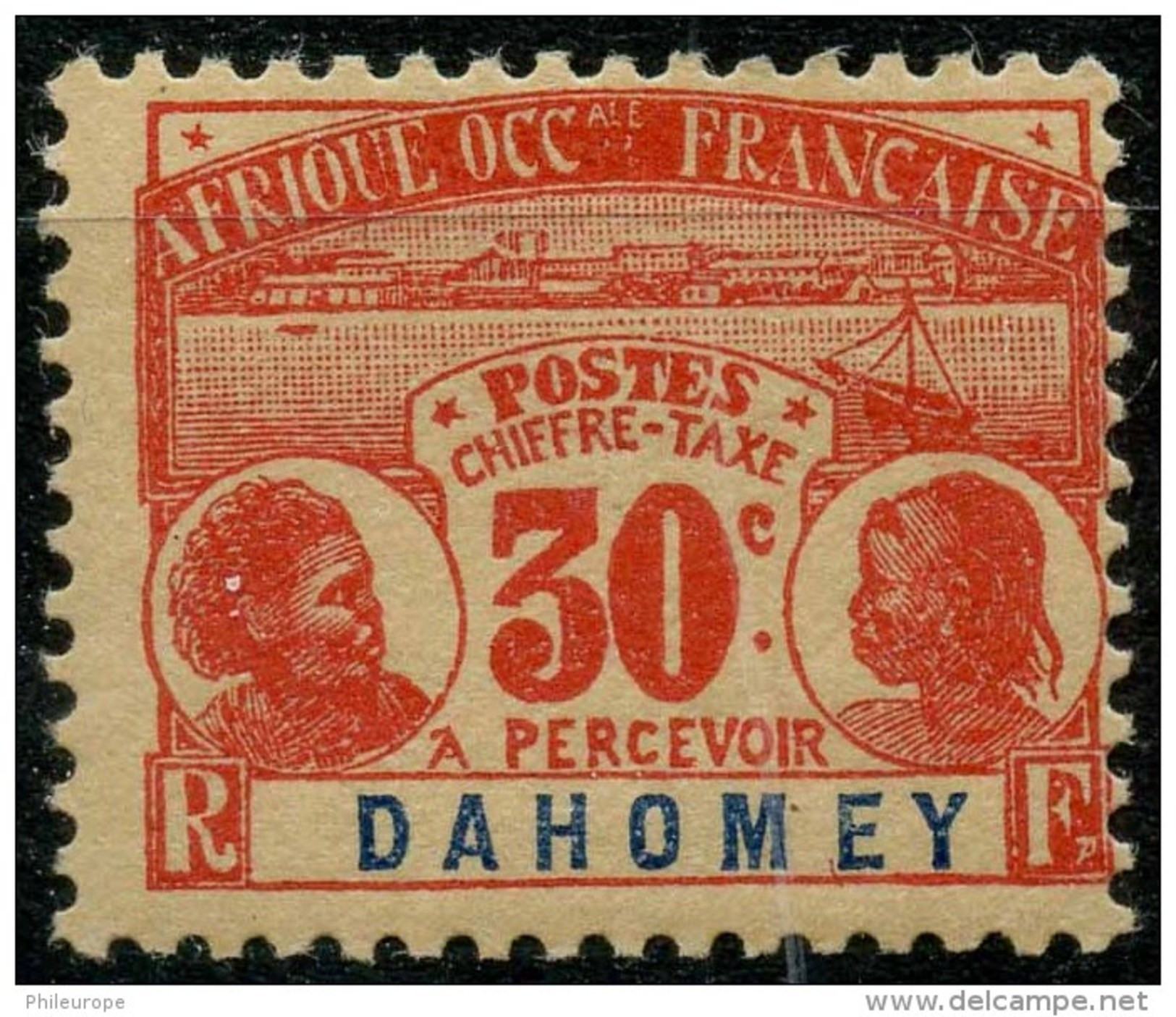 Dahomey (1906) Taxe N 5 * (charniere) - Autres & Non Classés