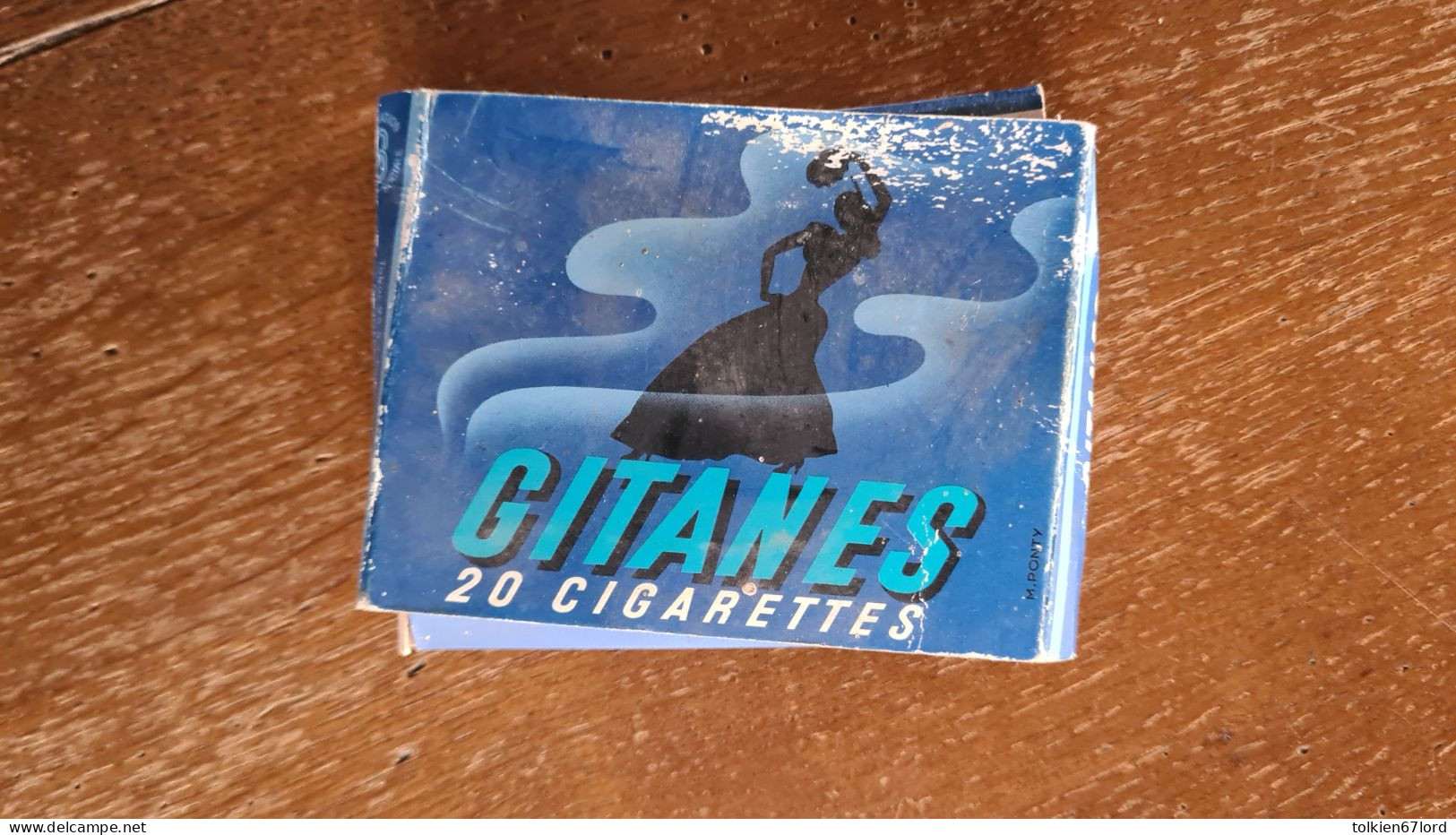GITANES Boîte étui 20 Cigarettes - Zigarettenetuis (leer)