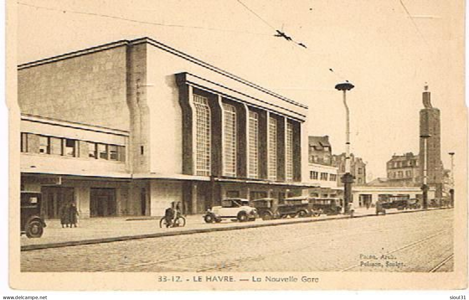 76..LE HAVRE- LA NOUVELLE  GARE  TBE  TT874 - Gare