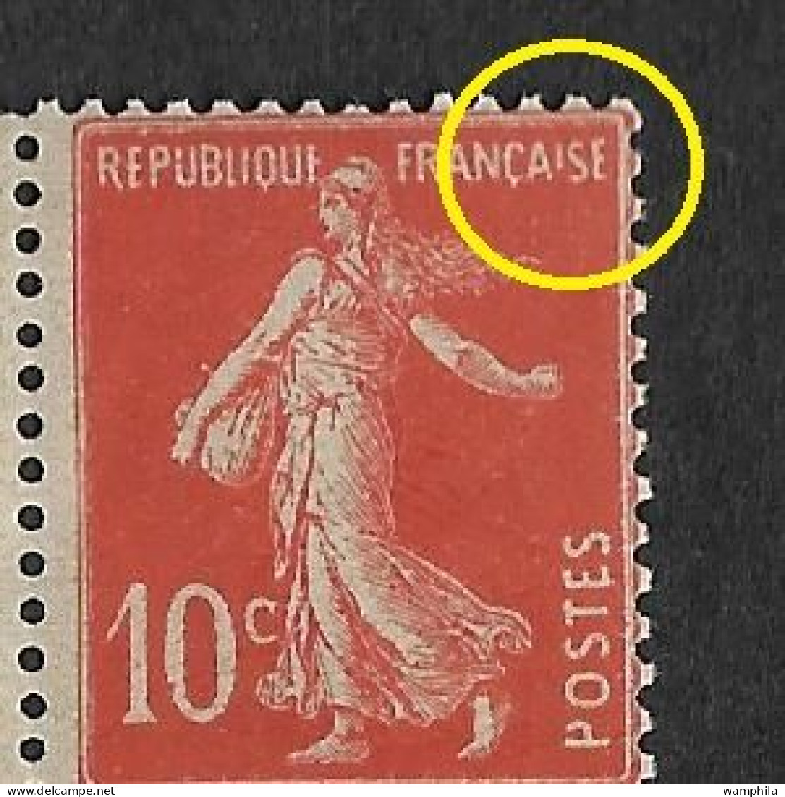 France N°138** 2 Paires, Millésime 6, Sur Papiers De Nuances Différentes Avec Variété Constante. - Ungebraucht