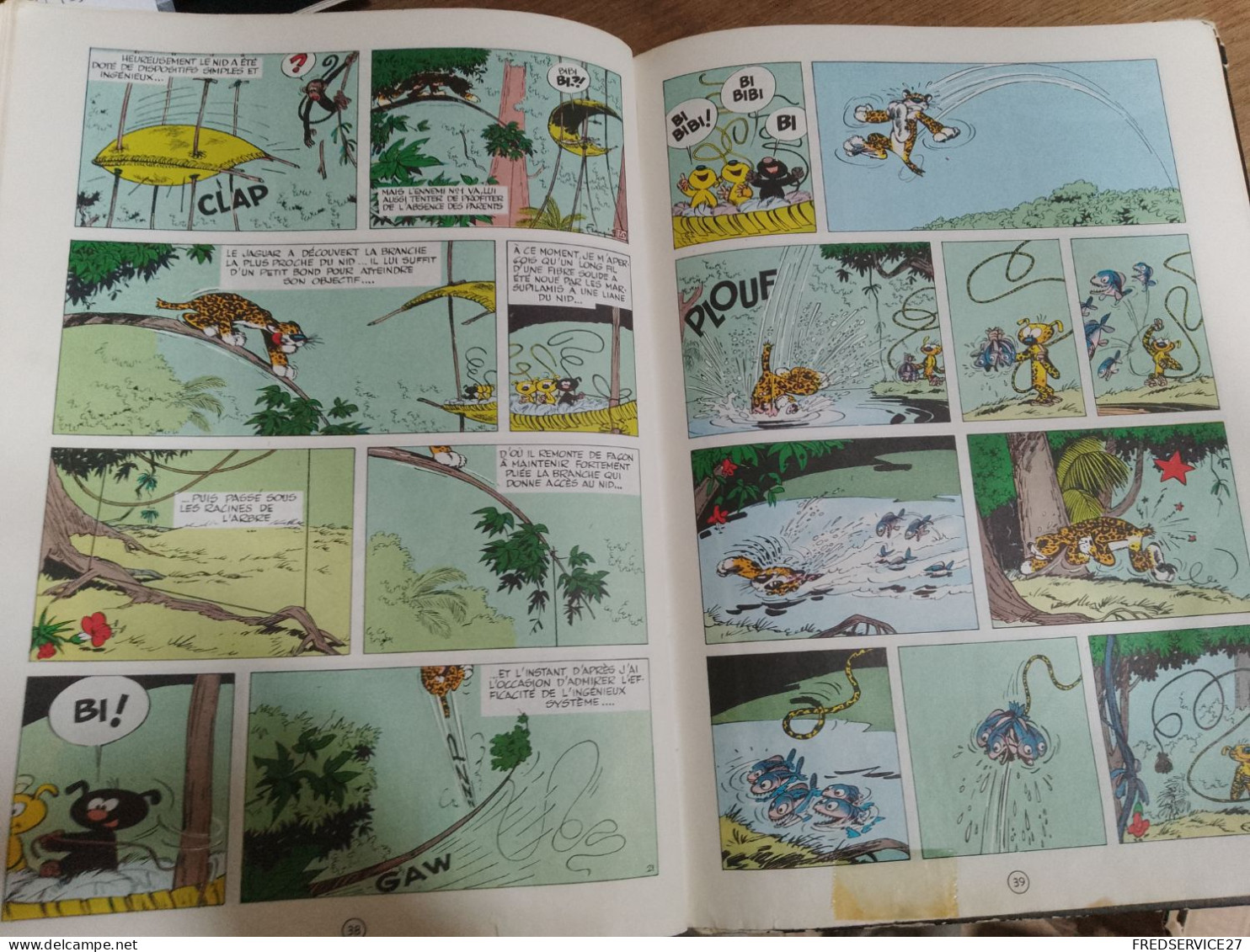 79 //    LE NID DES MARSUPILAMIS  PAR  FRANQUIN