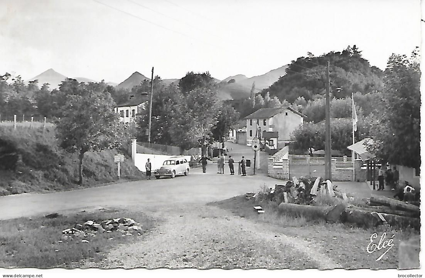 DANCHARIA ( 64 ) -  Poste Frontière  ( C.P.S.M. , Pt - Ft ) - Douane