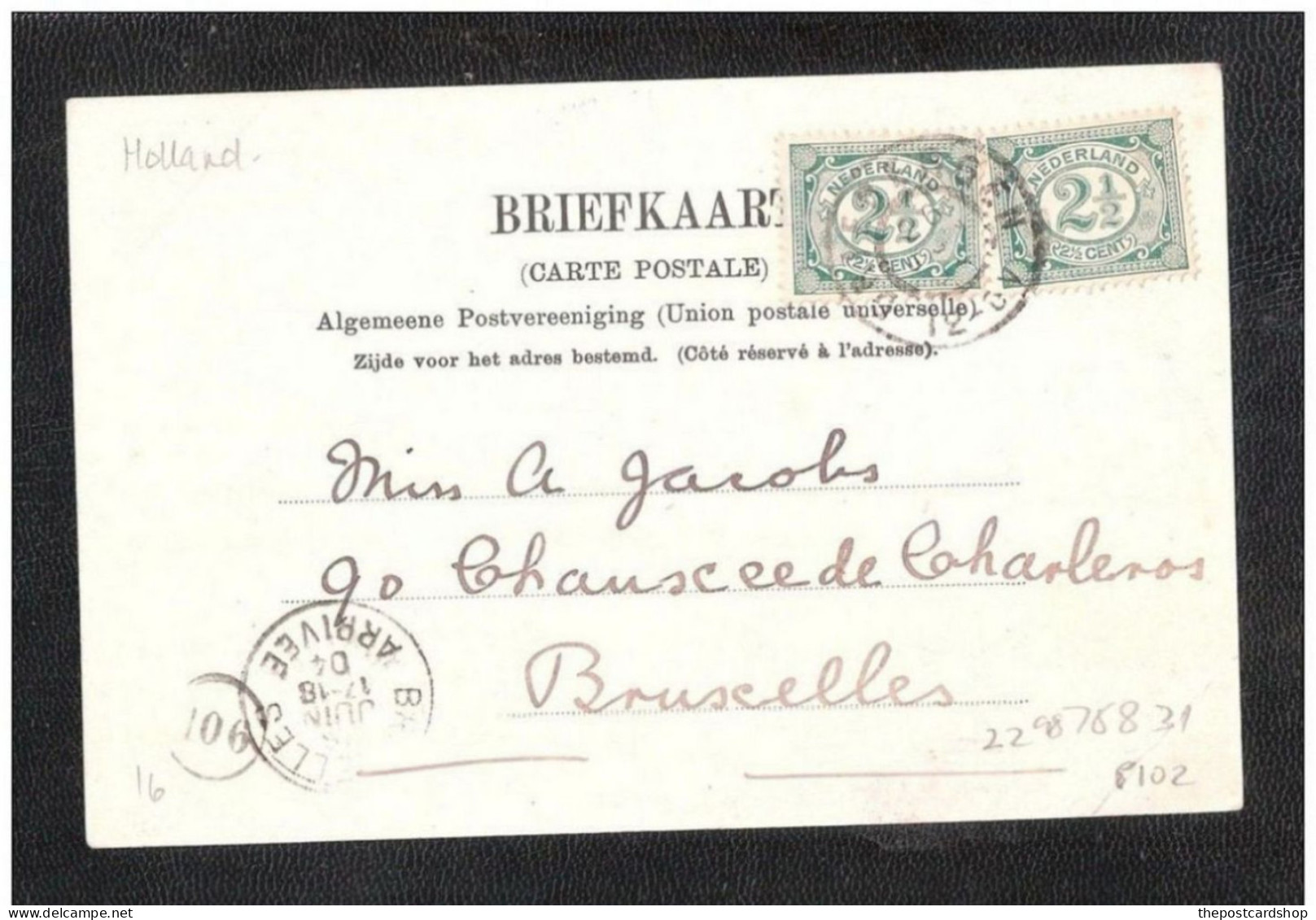 Pays-Bas - Baarn - Zwitserch Bruggeltje Used 1904 + Stamps - Baarn