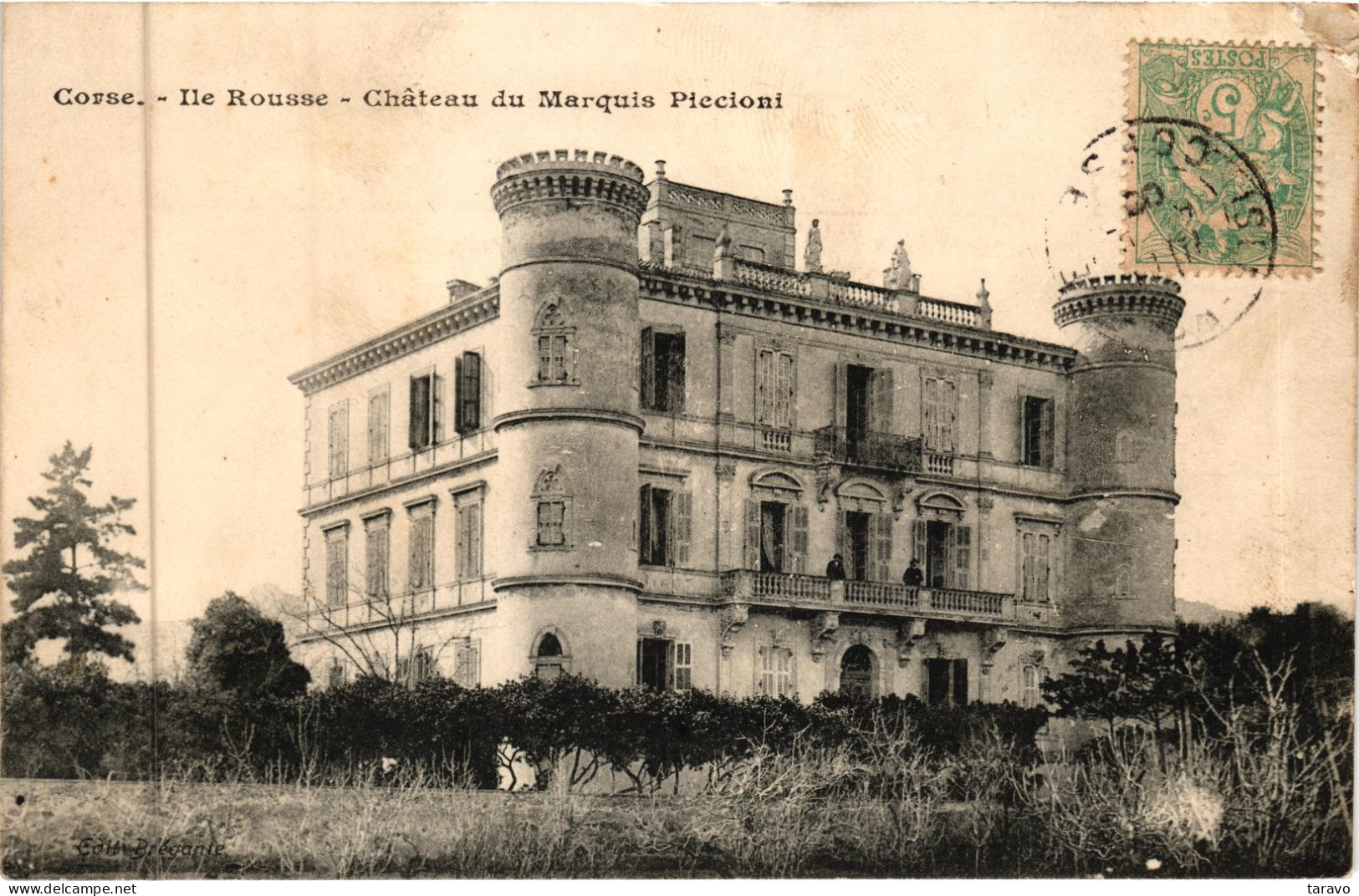 CORSE - ILE ROUSSE (Balagne) - Château Du Marquis Piccioni - Calvi